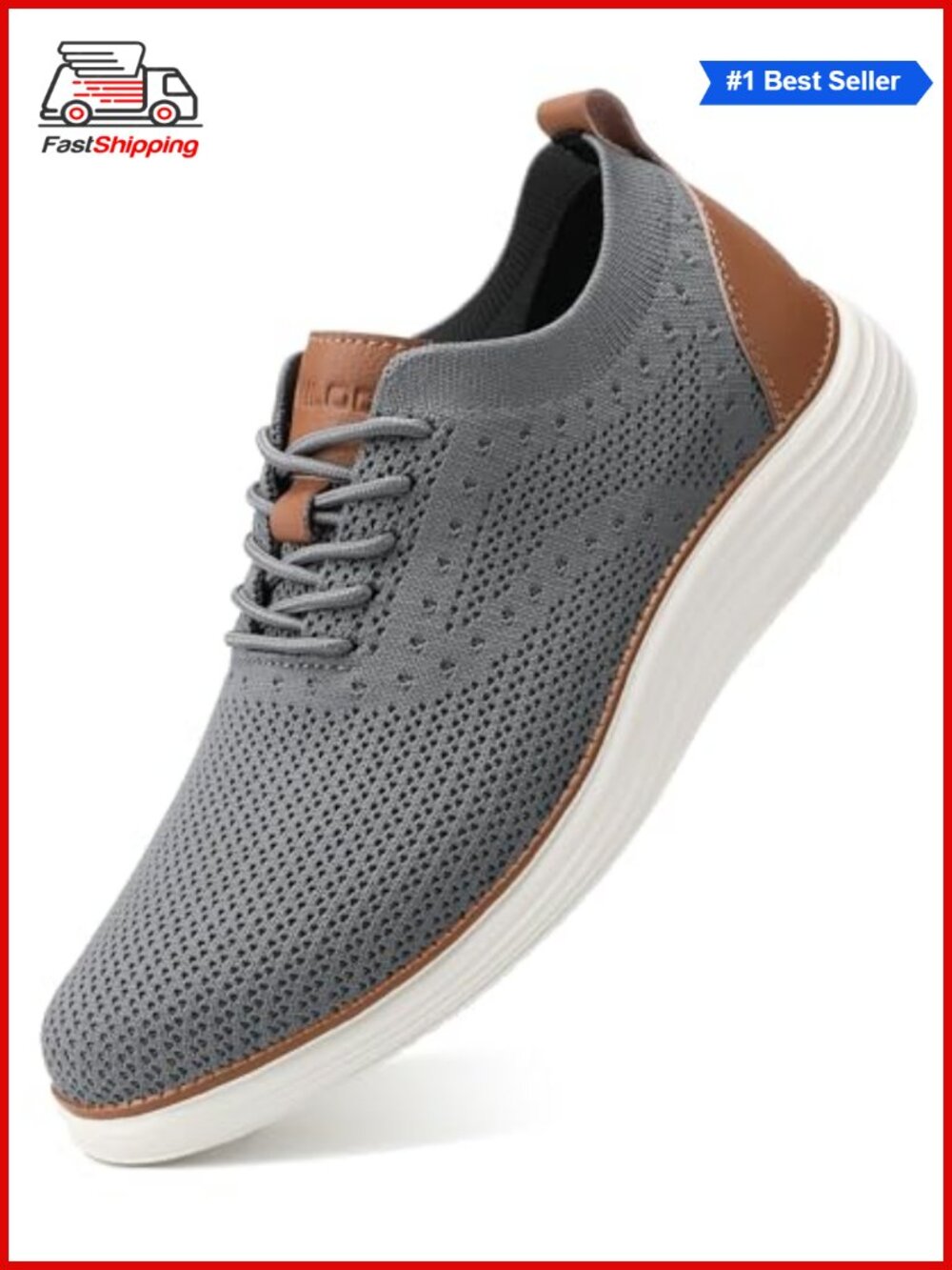 ✨VILOCY Men's Casual Dress Sneakers Tennis Walking Shoes Oxford